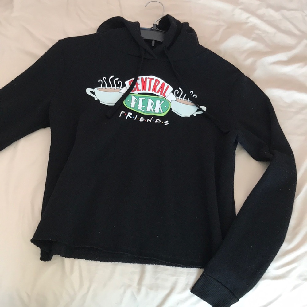 Friends cropped hoodie